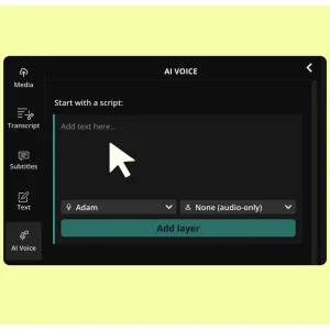 كتابة نصوص الفيديوهات (تعليق صوتي)