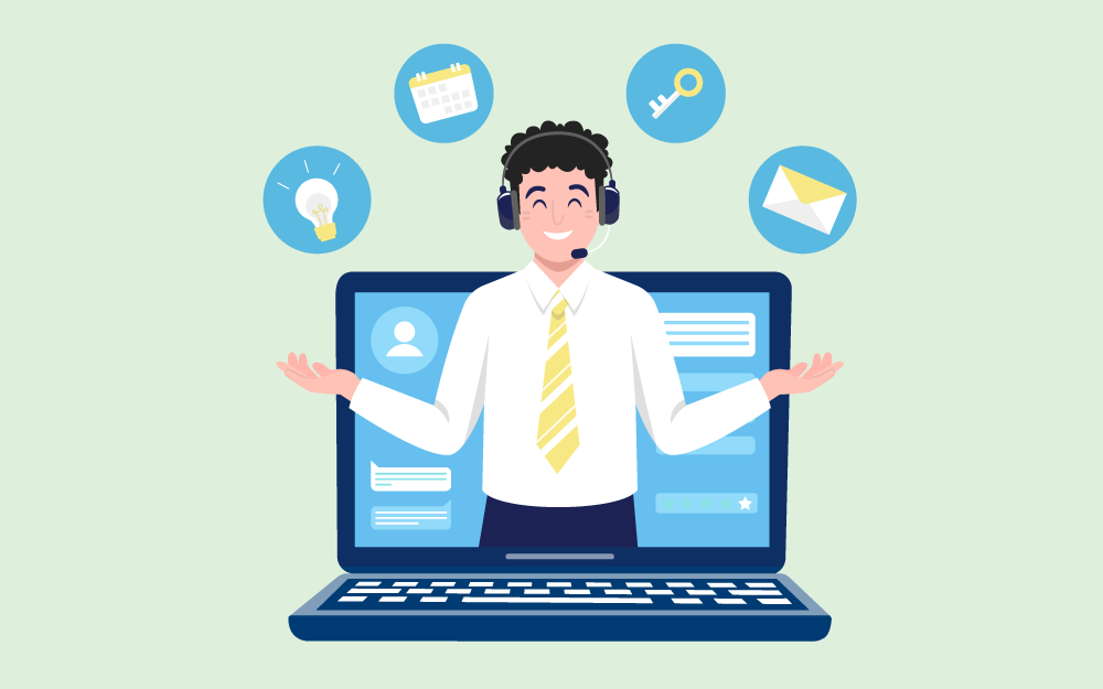 سكرتير ومساعد فني عن بعد